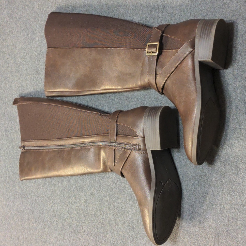 Kelly & Katie Finq Boots, Women's Size 8.5WC, Brown NEW